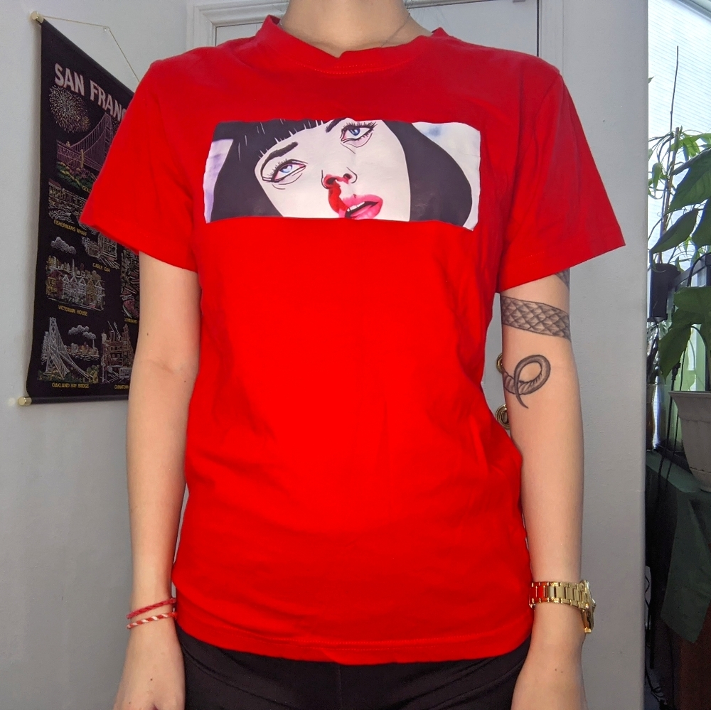 Cotton graphic shirt